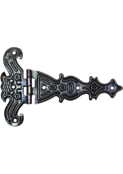 Dekoratif, Sac Tek Kuyruklu Menteşe - 69x102 mm, Büyük, Eskitme, 100 Adet