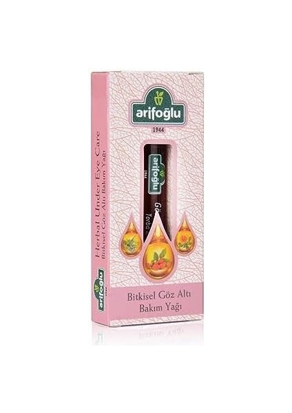 Arifoğlu Göz Altı Bitkisel Bakım Yağı 10 ml