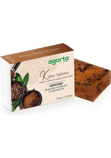 Agarta Doğal El Yapımı Kahve Sabunu 150 gr