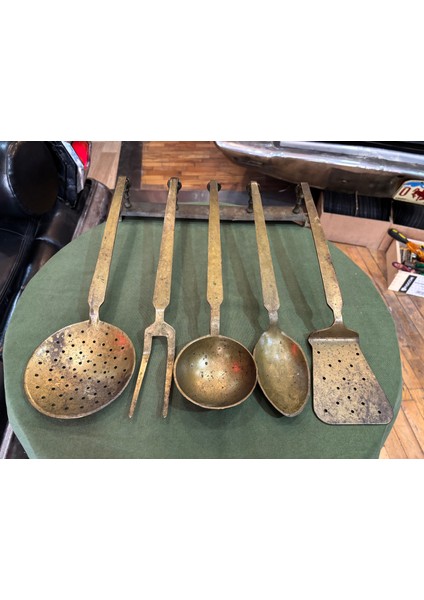 Pirinç Servis Seti 38 cm Boylarında indirimleri