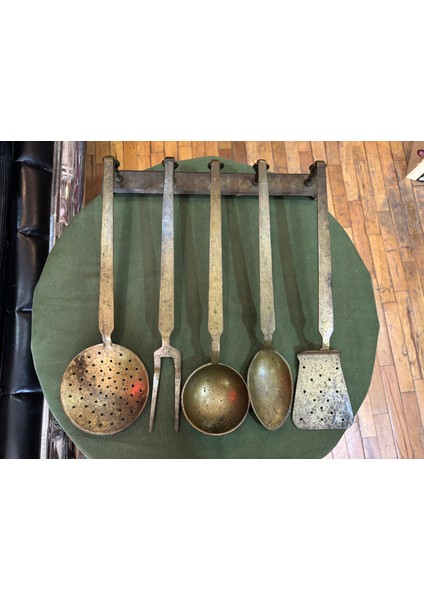 Pirinç Servis Seti 38 cm Boylarında