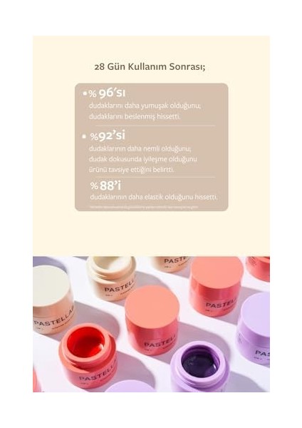 Pastel Pastellab. Lip Sleeping Mask - Dudak Bakım Maskesi Vanilla 10 gr fiyatları