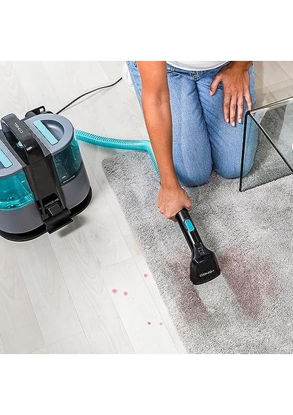 Conga 4000 Carpet&spot Clean Xl Halı ve Leke Temizleyici, 400W, Çift Su Tankı, Su Püskürtme, 12 Kpa Emiş Gücü, 5 M Etki Alanı modelleri