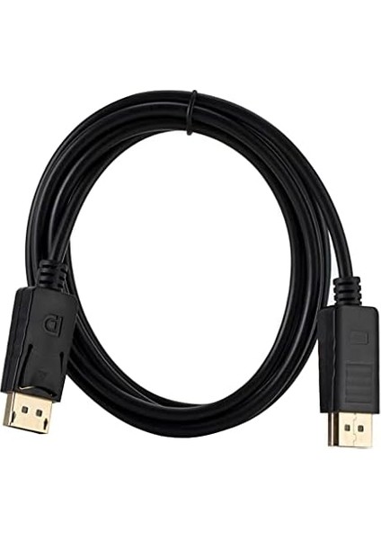 4316 Displayport To Displayport Görüntü Monitör Bağlantı Kablosu, Siyah fiyatları