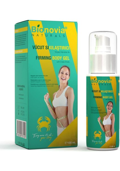Vücut Sıkılaştırıcı Selülit Karşıtı Vücut Çatlak Giderici Yengeç Jeli 100ML