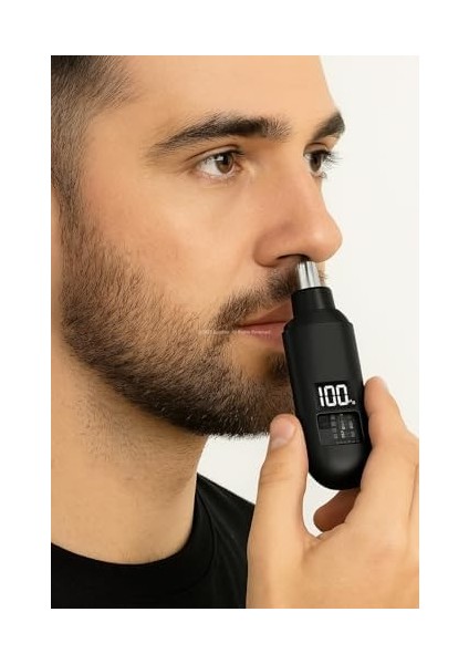 Busstier Burun Kılı Makinesi, Mini Taşınabilir Ağrısız Tüy Alma, Hassas Kaş Düzeltici, Çift Taraflı Bıçaklı Sessiz Kesim, LED Güç Göstergeli, USB Şarjlı, Temizlik Fırçası ve Şarj Kablosu Dahil, Seyaha fiyatları