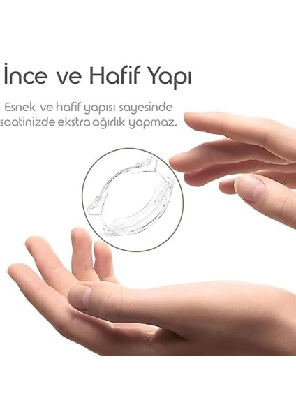 Gt5 46MM Için 360° Kasa Koruyucu Kılıf Yumuşak Tpu Ekran Koruyuculu Dokunmatiği Etkilemeyen Saatin Çevresini Tam Kavrayan Darbelere Karşı Silikon Koruyucu (Şeffaf) fiyatları