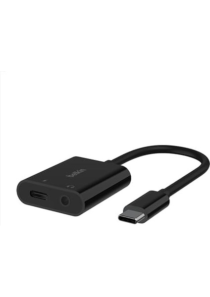 Rockstar Usb-C Şarj Adaptörlü 3,5 mm Ses, iPad Pro, Galaxy,,, Lg G6, Xperia, ve Daha Fazlası ile Uyumlu Usb-C Ses Adaptörü - Siyah fiyatları