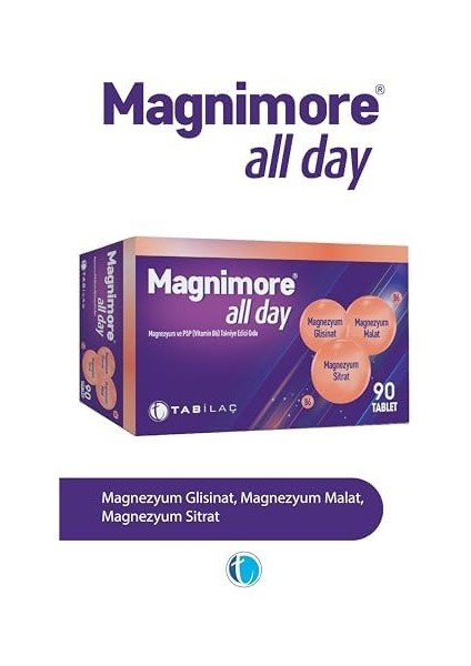 Magnimore All Day 90 Tablet fiyatları