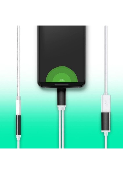 Type C To 3.5mm Kulaklık Şarj Çevirici Dönüştürücü Adaptör fiyatları