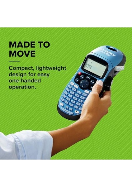 Letratag Elektronik Etiketleme Makinesi -12 Mm. Letratag Şeritlerle Uyumlu modelleri