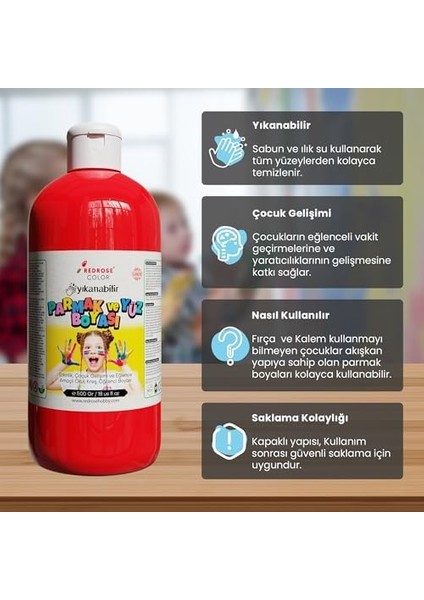 Rose Kırmızı Parmak 500 gr fiyatları