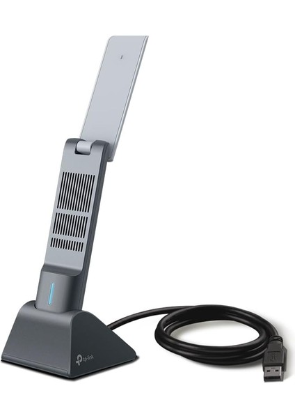 Archer TX20UH, AX1800 Yüksek Kazançlı Kablosuz USB Adaptör, 1,2 Metre USB 3.0 Kablosu, Beamforming Teknolojisi, Mu-Mımo, Düşük Gecikmeli Oyun Deneyimi, Wpa3, Kolay Kurulum