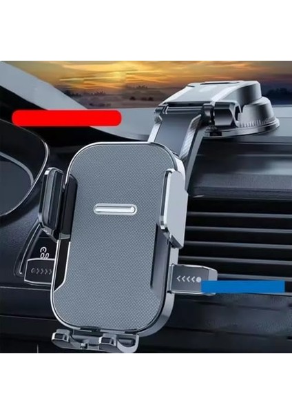360° Dönebilen Araç Telefon Tutucu Hızlı Kilit Güçlü Tutuculuk Ltp-01 fiyatları