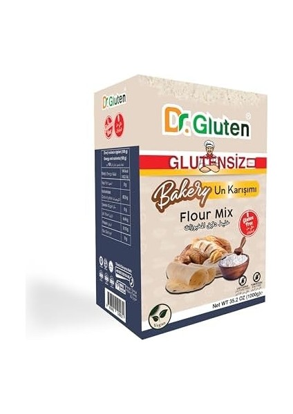 Dr. Gluten Glutensiz Bakery Un Karışımı