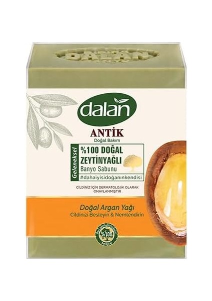 Dalan Antik Doğal Bakım Doğal Argan Yağı Banyo Sabunu 150X4 G