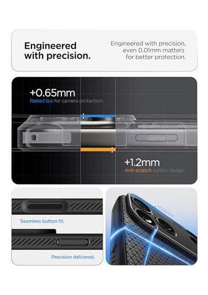 17 Pro Max ile Uyumlu Ince Kılıf Air Hava Kanalı Teknolojisi Askeri Sınıf Koruma Dokulu Yüzey Kapak - ACS09888 fiyatları