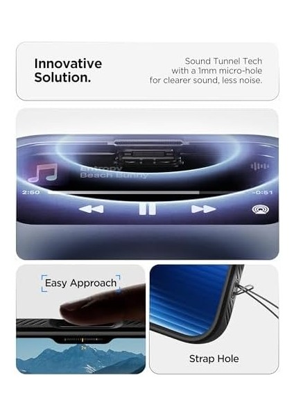 17 Pro Max ile Uyumlu Ince Kılıf Air Hava Kanalı Teknolojisi Askeri Sınıf Koruma Dokulu Yüzey Kapak - ACS09888 modelleri