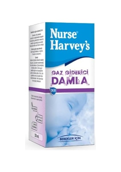 Nurse Harvey's Gaz Giderici Bitkisel Damla 20 ml P01224