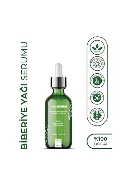 Yesilmarka Natural Rosemary Oil 50 ml Biberiye Yağı fiyatları