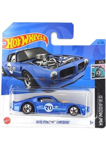 - 1970 Pontiac Firebird - Hw Modified 2/5 - HKK49 - Short Card - Good - Gm - 2023 fiyatları
