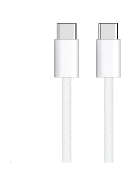 15/16 ve Için Type C-C, 60WATT Pd, Örgülü, Hızlı Şarj Kablosu (100 Cm) fiyatları