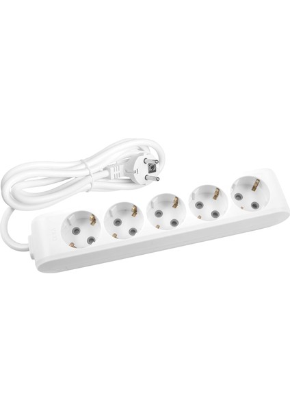 Multi Let Priz Topraklı Kablolu Çarpma Karşıtı 1 mt