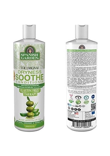 Spanish Garden Organik Kuru Saçlar Için Nemlendırıcı Saç Kremi 450 ml
