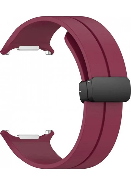 Watch 7 Ultra KR418 Tender Silikon Kordon - Bordo