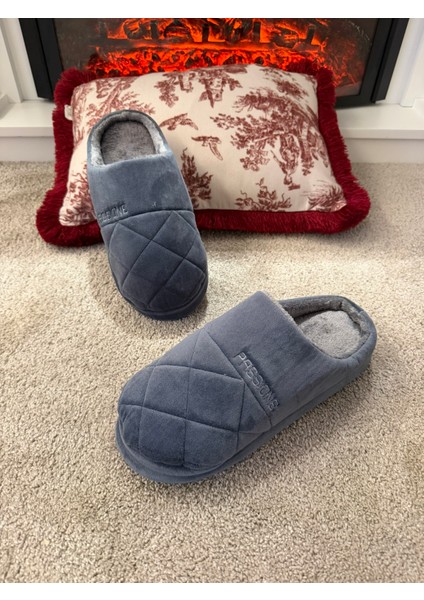 Erkek Pofuduk Taban Çok Yumuşak ve Hafif Içi Yünlü Peluş Ev Terliği modelleri