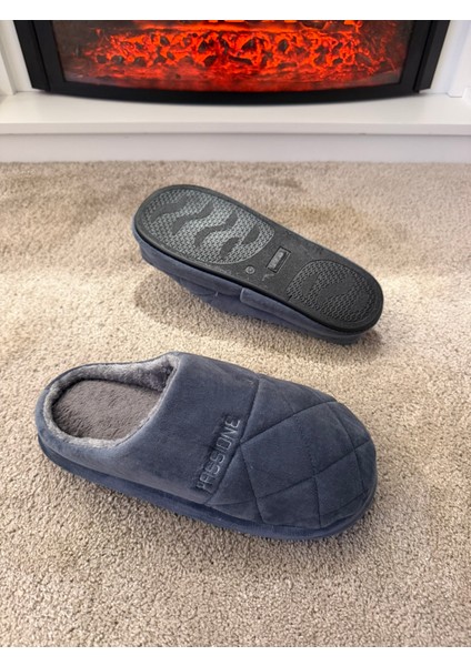 Erkek Pofuduk Taban Çok Yumuşak ve Hafif Içi Yünlü Peluş Ev Terliği indirimleri