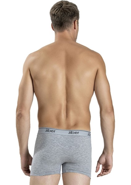 Erkek 5'li Gri Likralı Stretch Boxer indirimleri