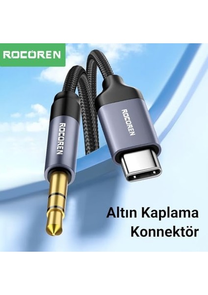 Type-C To 3.5mm Aux Hi-Fi Dac Ses Kablosu 3 Metre fiyatları