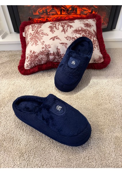 Erkek Pofuduk Taban Çok Yumuşak ve Hafif Içi Yünlü Peluş Ev Terliği modelleri