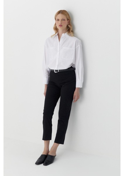 Beli Lastikli Gabardin Pantolon Siyah fiyatları