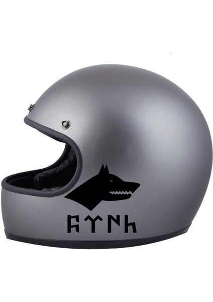 Kurt ve Göktrkçe Türk Sticker - Araba Oto Motosiklet Karavan Sticker 00261 modelleri