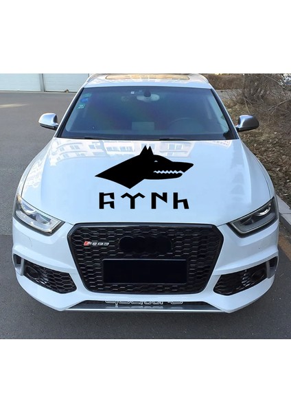 Kurt ve Göktrkçe Türk Sticker - Araba Oto Motosiklet Karavan Sticker 00261 indirimleri