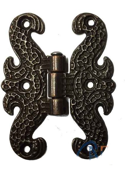 Zamak Kelebek Menteşe - Büyük, 50x67mm, Oksit, 1 Adet fiyatları