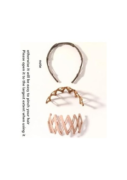 Tineke Katlanabilir Saç Taç Toka 1 Adet fiyatları