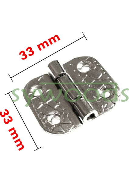 90 Derece Stoplu Menteşe 4 Adet Nikel 30X33 mm Kutu ve Sandık Menteşesi Hobi Maket indirimleri