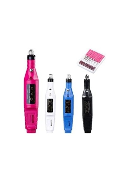 Elektrikli 12V Tırnak Törpü Seti Manikür Pedikür Protez Tırnak Ayak Nasır ve Tırnak Mantar Makinesi