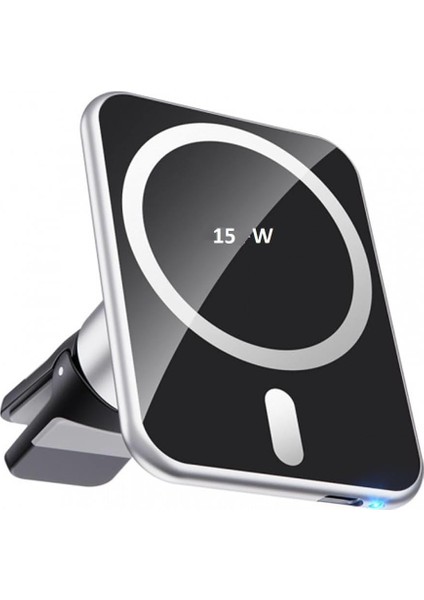 Hobimtek HP-A07 15W Kablosuz Şarj Araba Telefon Tutucu Ayarlanabilir Havalandırma Için Yüksek Kalite Tutucu Premium