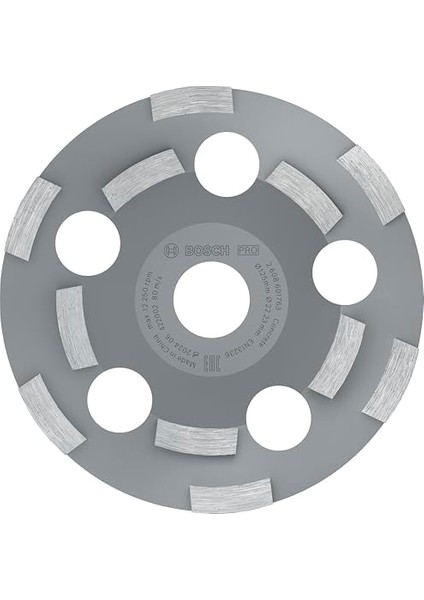 Professional Çanak Diski Expert For Abrasive, 50 G/mm, 125 x 22,23 x 4,5 Mm, 2608602553 modelleri