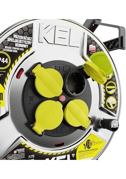 Kel 99470 Profesyonel Uzatma Kablosu 50M, 3x2.5 Mm2 modelleri