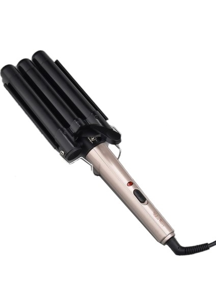 Shibowavy Profesyonel (85WATT) Klasik 25MM Wag Maşa Seramik Kaplama, Geniş ve Doğal Şekillendirme