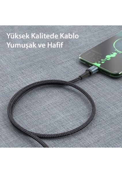2m 60W Hasırlı Type-C To Type-C Pd Hızlı Şarj Kablosu - Siyah fiyatları