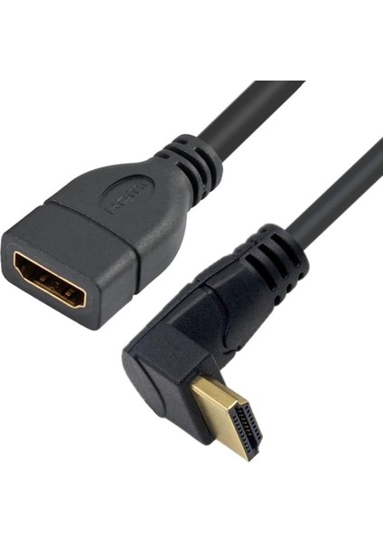 HDMI Dişi Erkek Uzatma Aparatı 90 Derece Dirsek Kablosu 50 cm 4666 fiyatları
