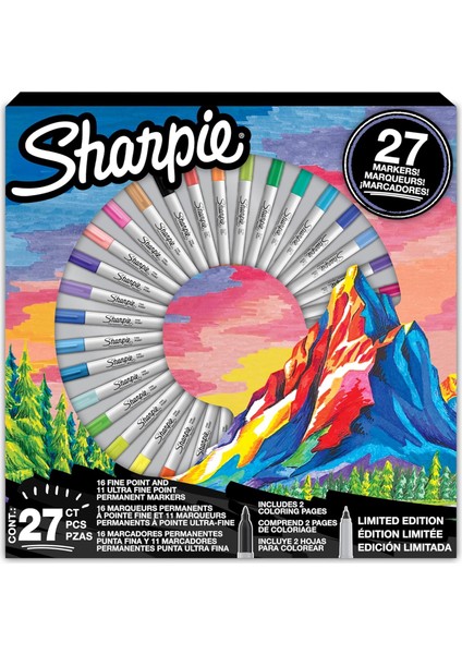 Permanent Markör 27LI Kutu- Dağ