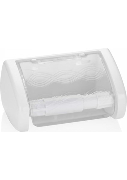 Desenli Kapaklı Tuvalet Kağıtlığı - Dayanıklı ve Şık Tasarım, Tuvalet ve Kullanımına Uygun