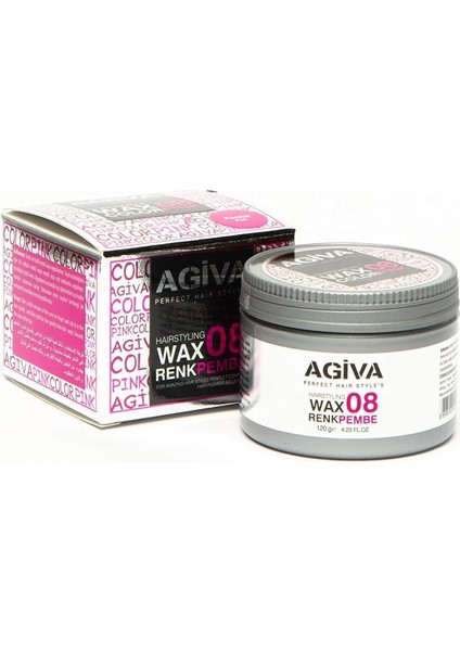 Agiva Wax 120 gr Pembe